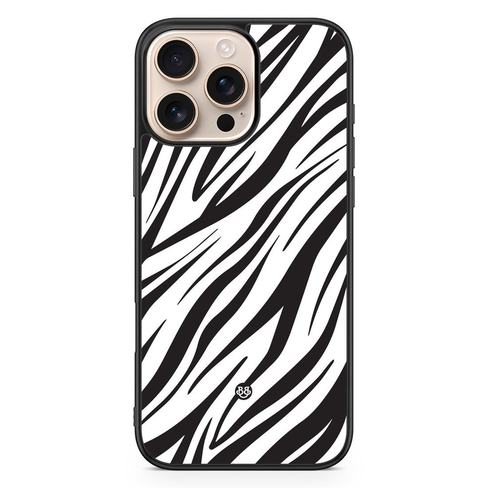 iPhone 16 Pro Max Case - Zebra Twist