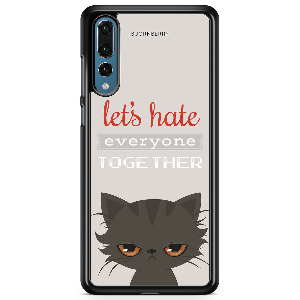 Huawei P20 Pro Case - Angry Cat