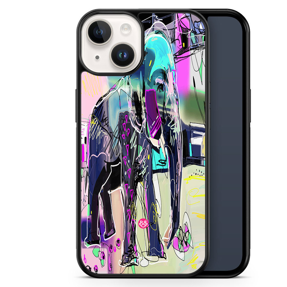 iPhone 14 Case - Abstract Elephant
