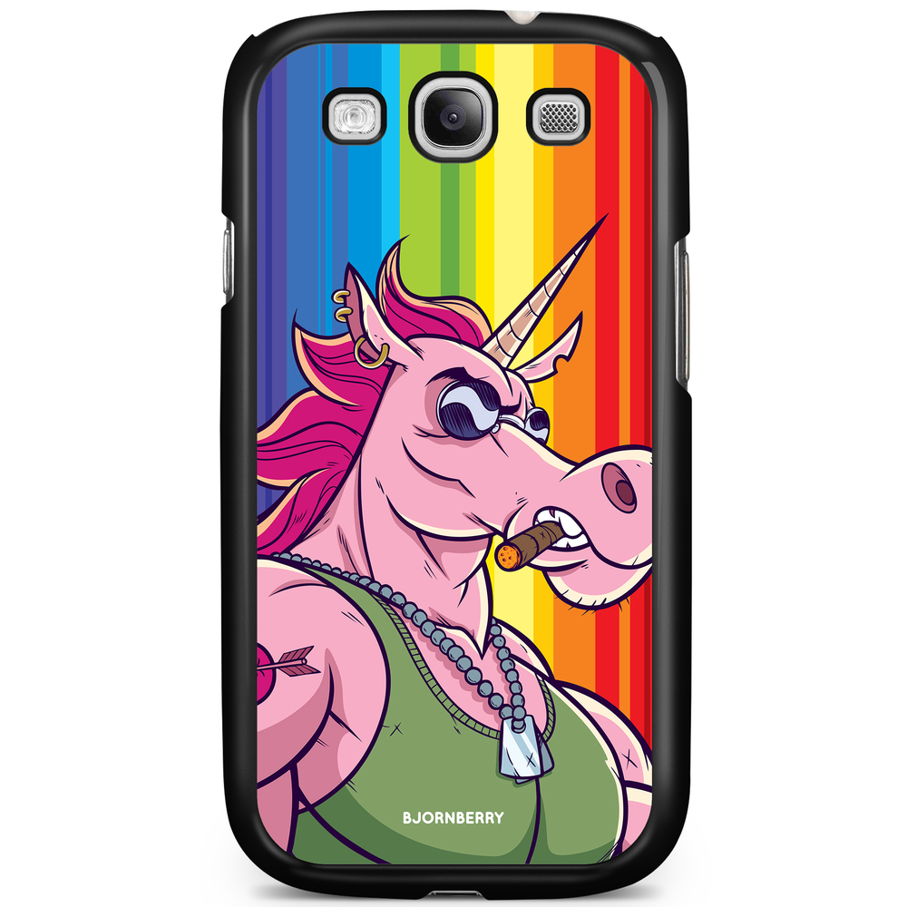 Samsung Galaxy S3 Mini Case - Muscle Unicorn