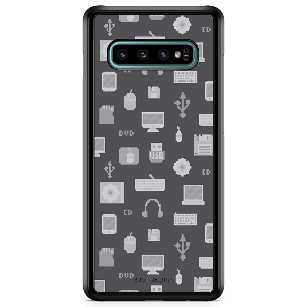 Samsung Galaxy S10 Case - Pixel Art Computer