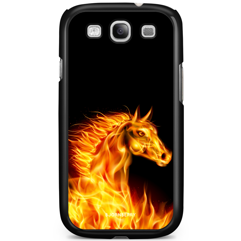 Samsung Galaxy S3 Mini Case - Flames Horse