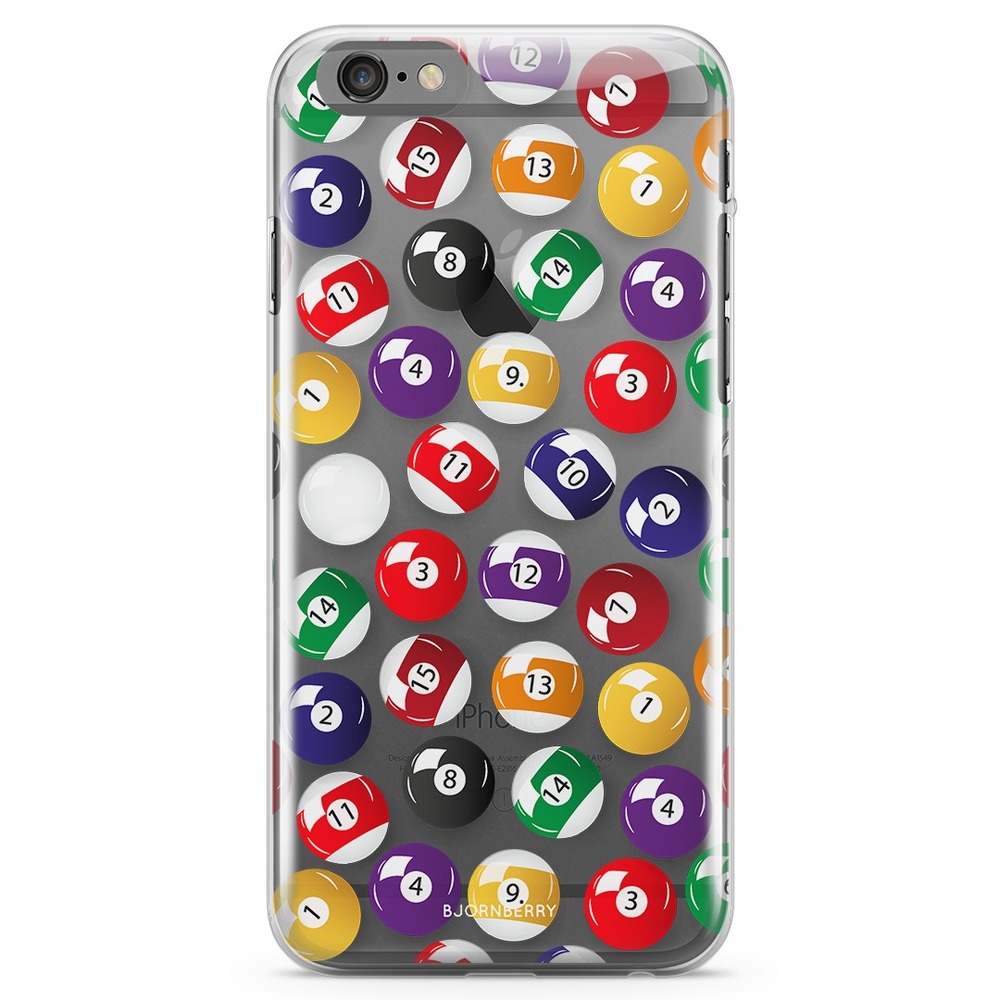 iPhone 6 Plus/6s Plus TPU Case - Pool Balls