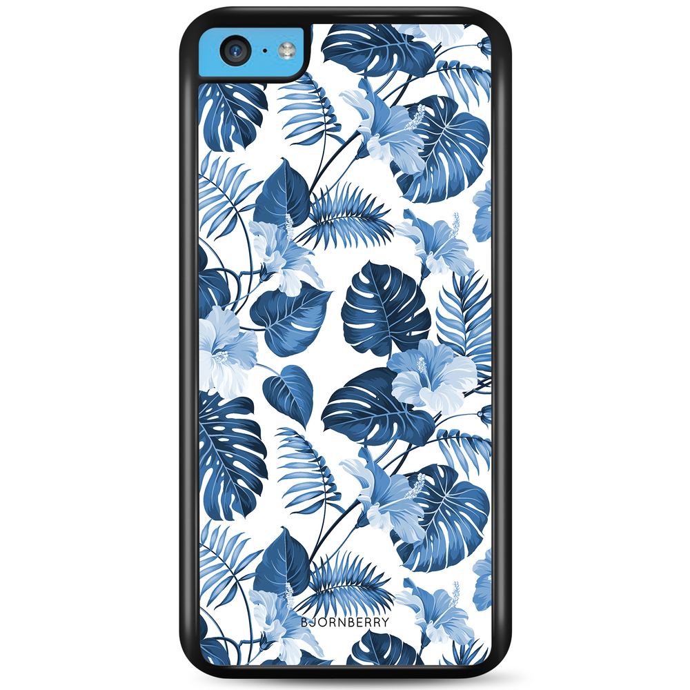 iPhone 5C Case - Blue Flowers