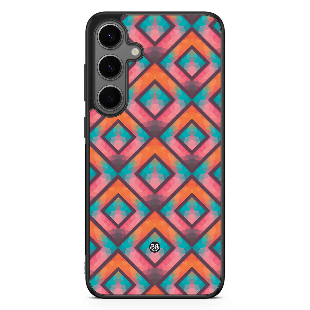 Samsung Galaxy S24 Plus Case - Retro Squares