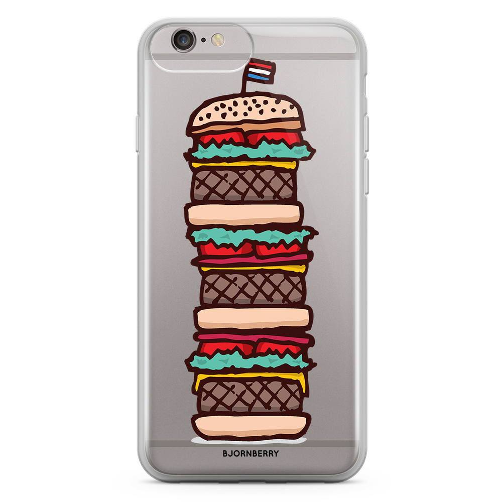 iPhone 6 Plus/6s Plus Fashion Case - Burger