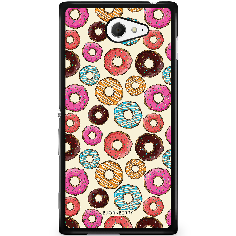 Sony Xperia M2 Aqua Case - Donuts