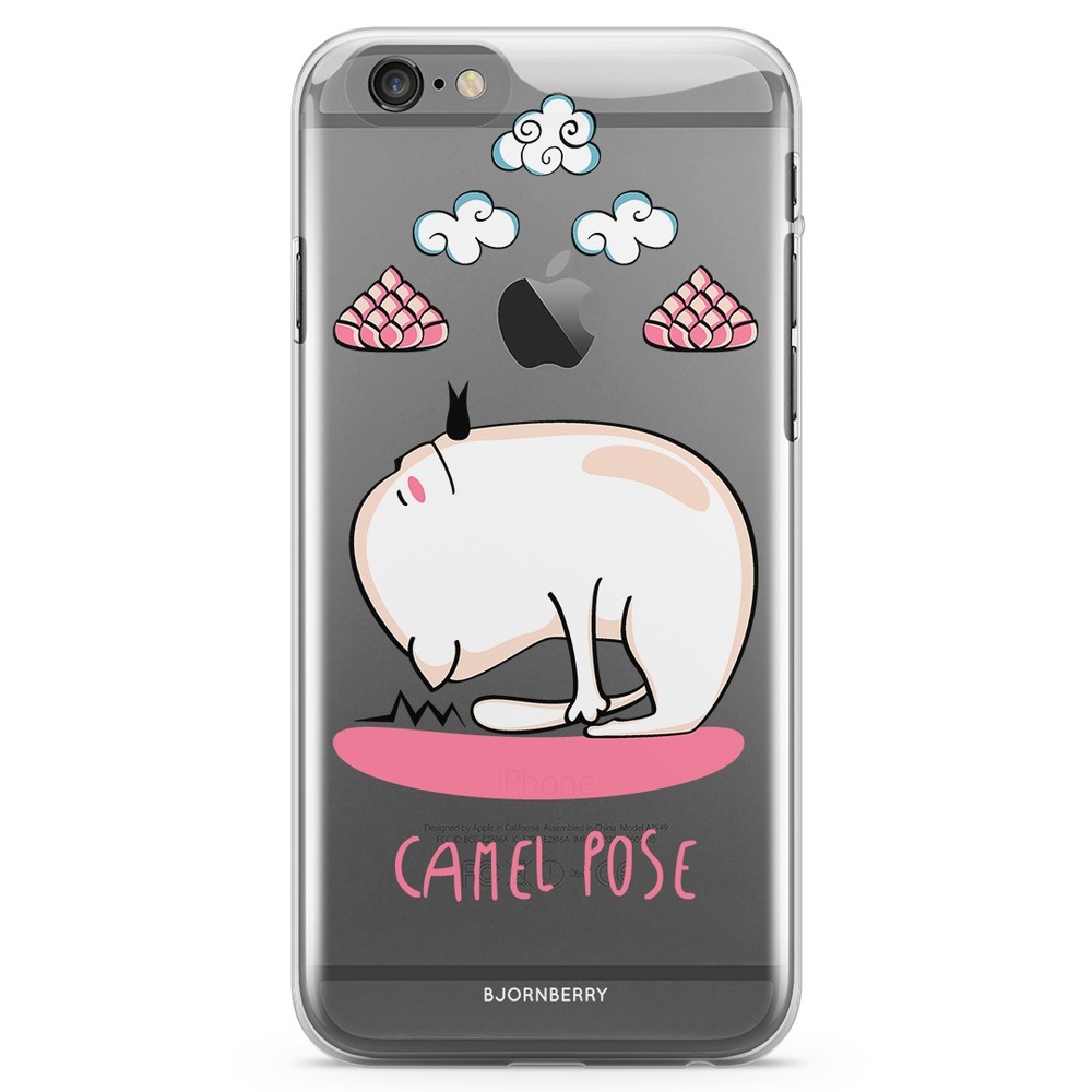 iPhone 6 Plus/6s Plus TPU Case - Camel Pose