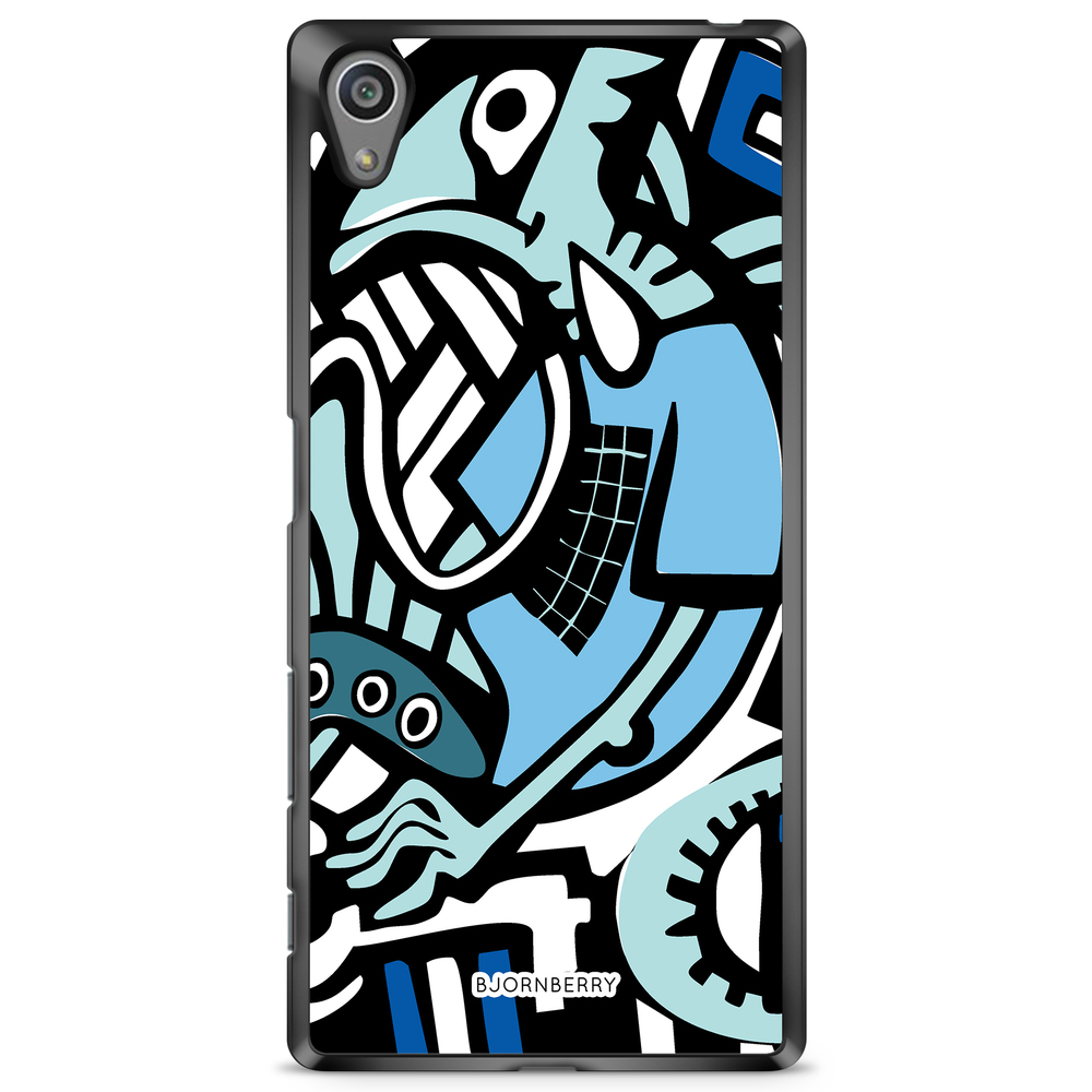Sony Xperia Z5 Premium Case - Grafitti Lizard