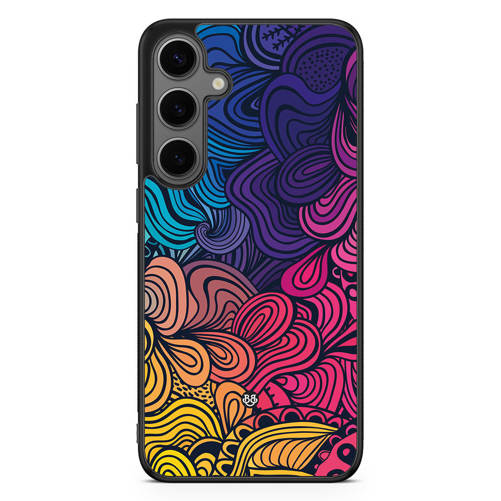 Samsung Galaxy S24 Plus Case - Retro Flowers