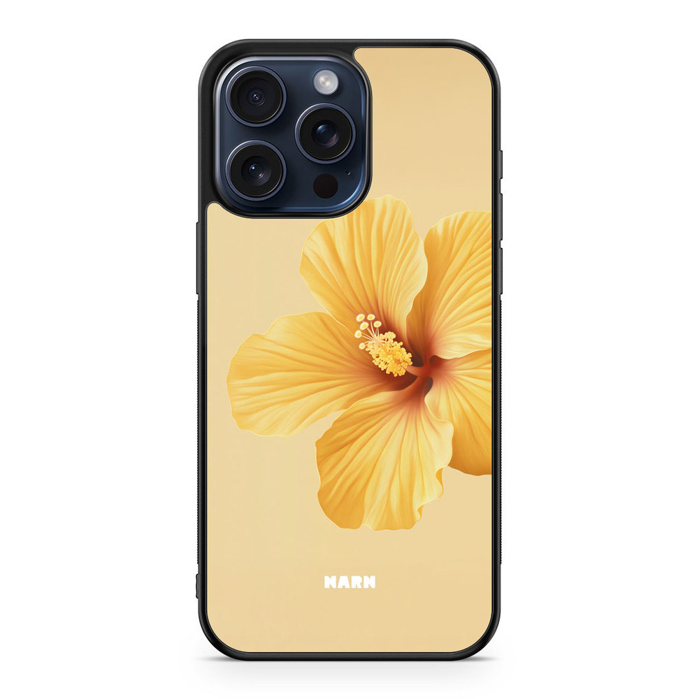 iPhone 15 Pro Max Case - Hibiscus Era - Lemon