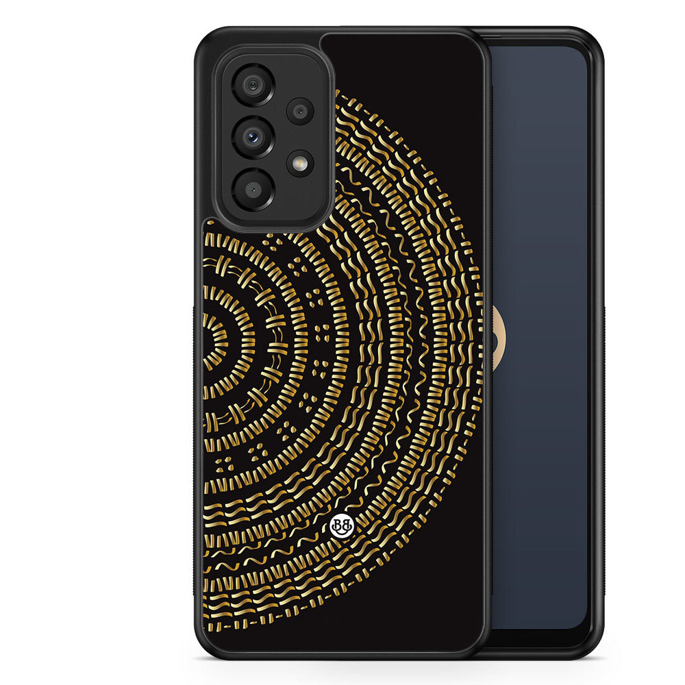 Samsung Galaxy A33 5G Case - Mandala Gold/Black