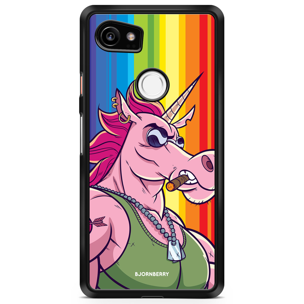 Google Pixel 2 XL Case - Muscle Unicorn