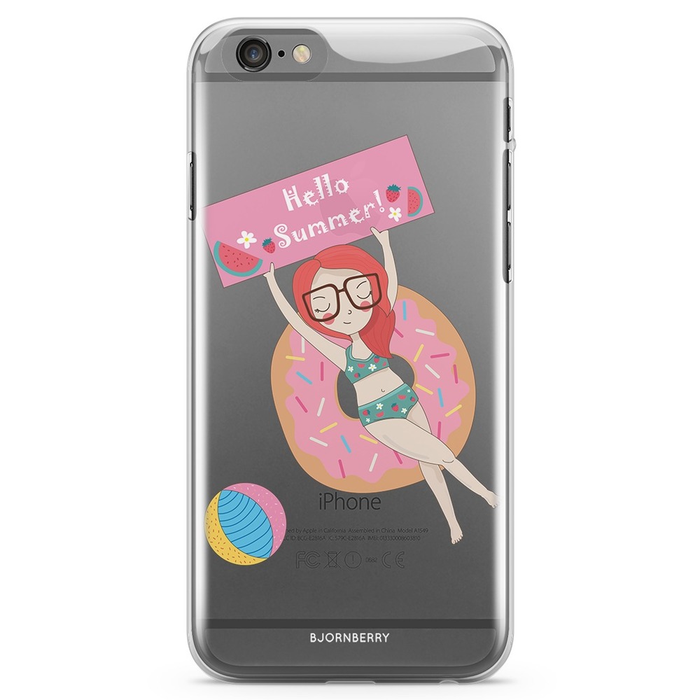 iPhone 6 Plus/6s Plus TPU Case - Hello Summer