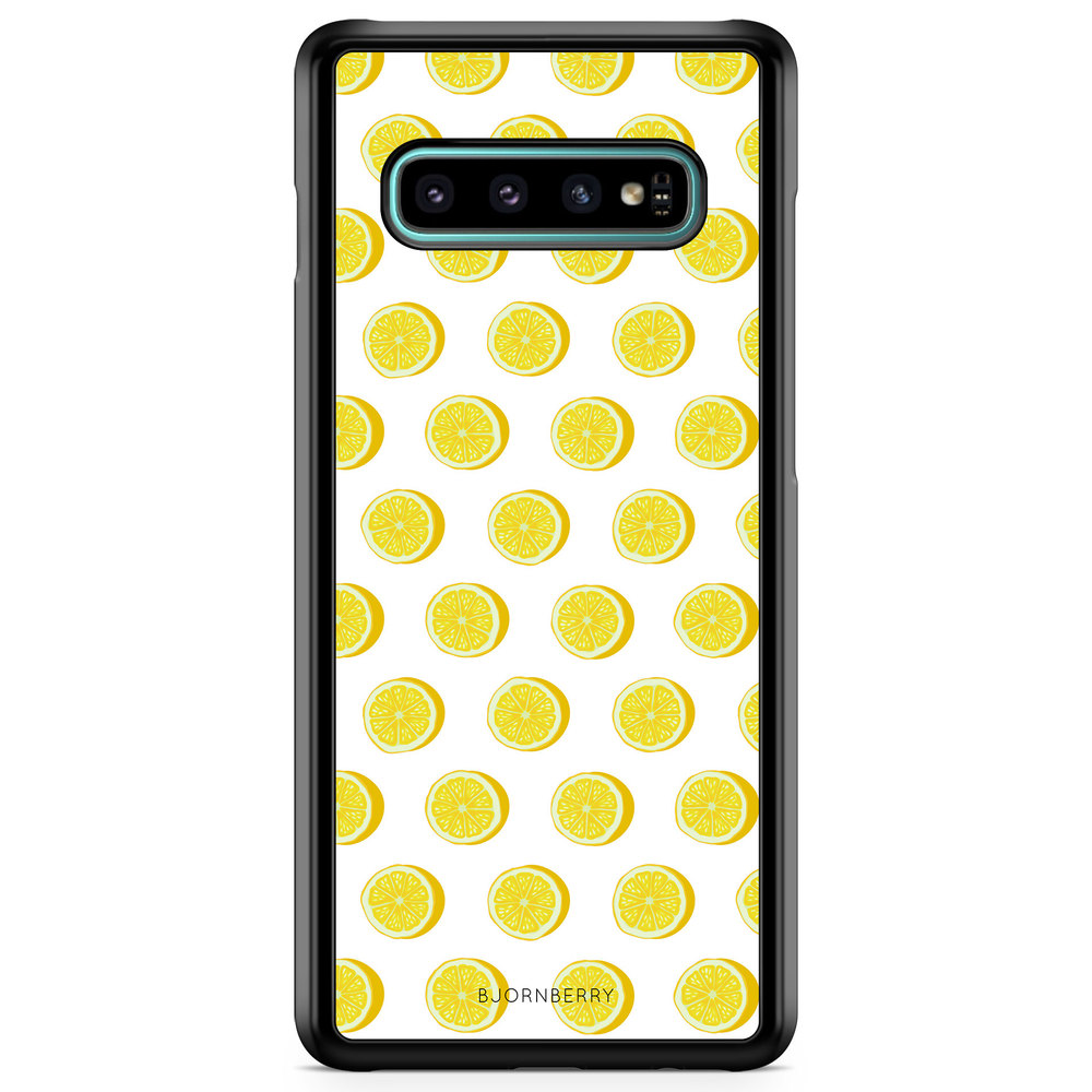 Samsung Galaxy S10 Case - Lemon Pattern