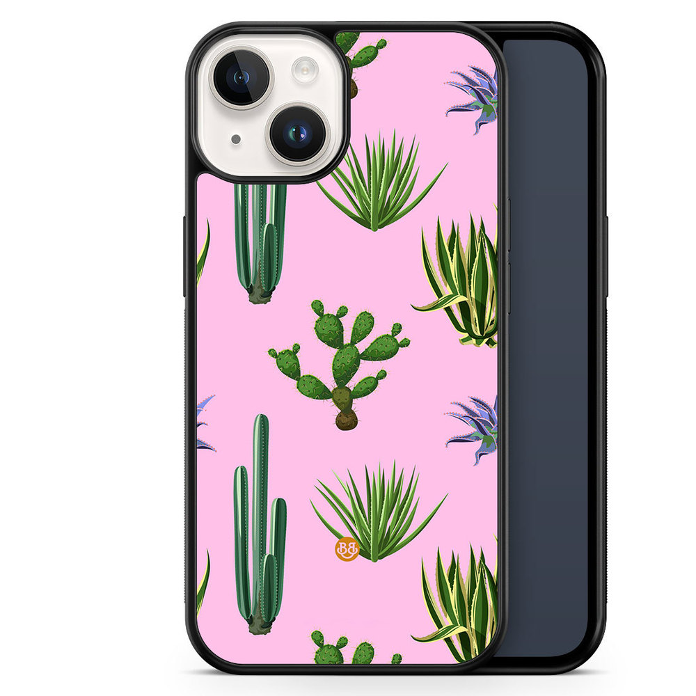 iPhone 14 Case - Cactus Pattern