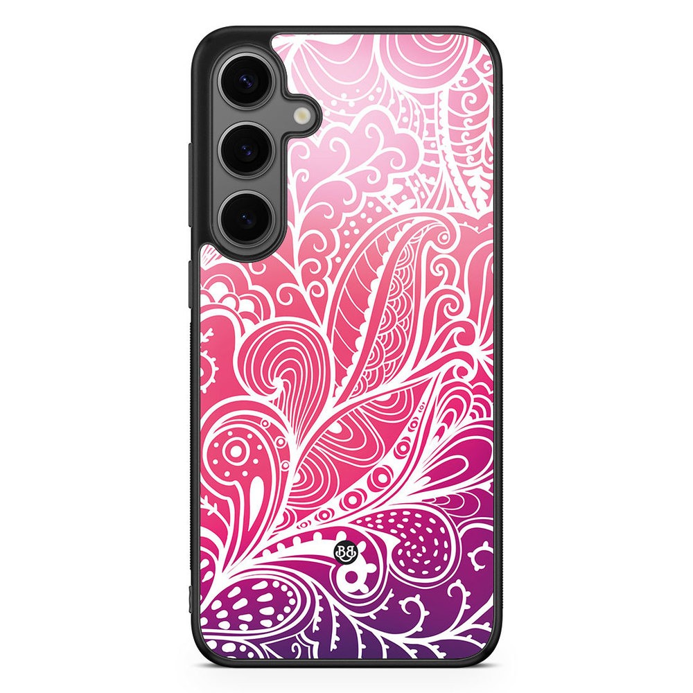 Samsung Galaxy S24 Plus Case - Colorful Flowers
