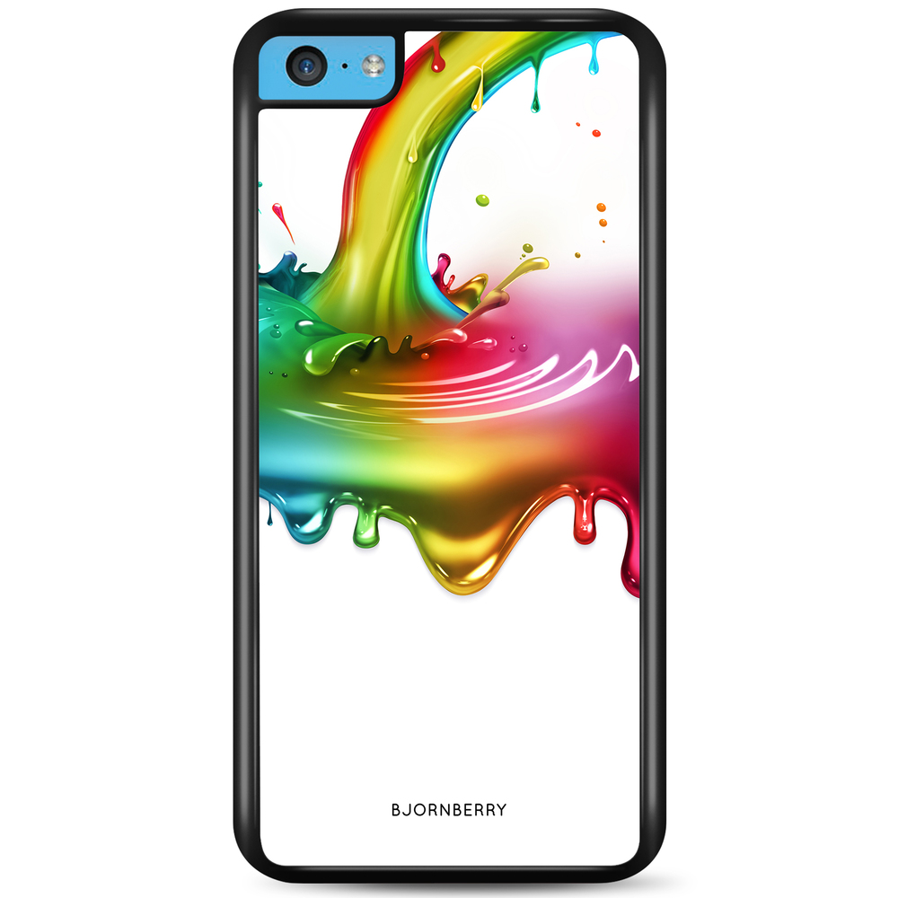 iPhone 5C Case - Rainbow Splash