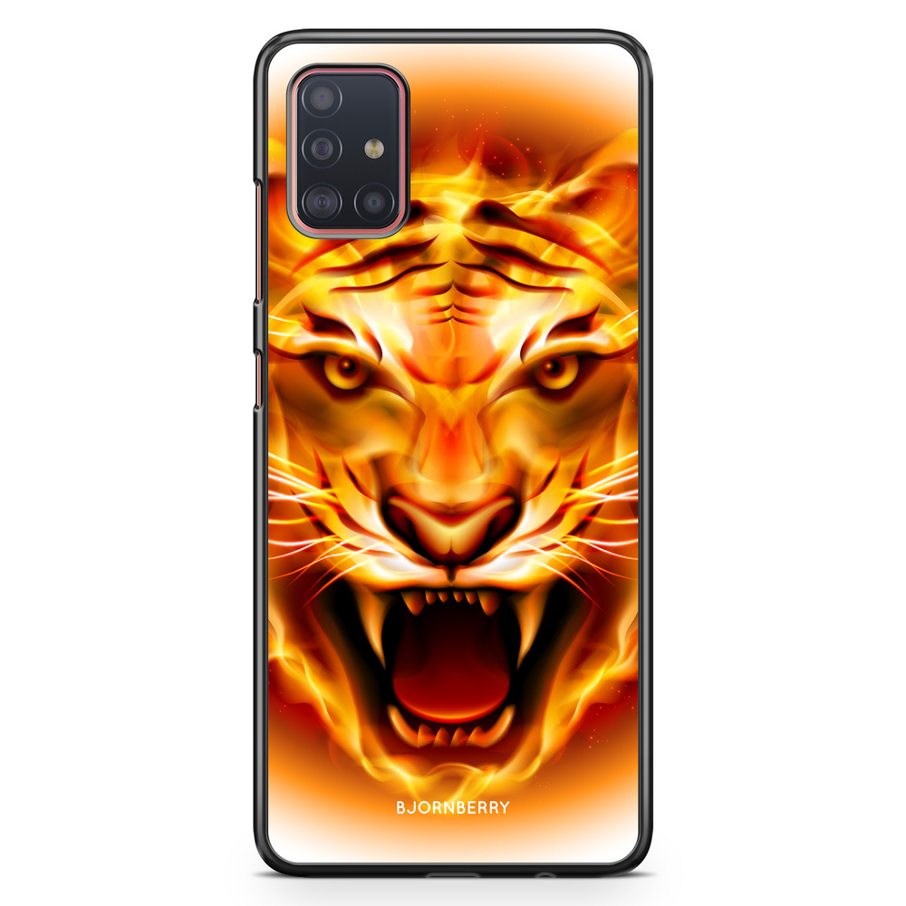 Samsung Galaxy A51 Case - Flames Tiger