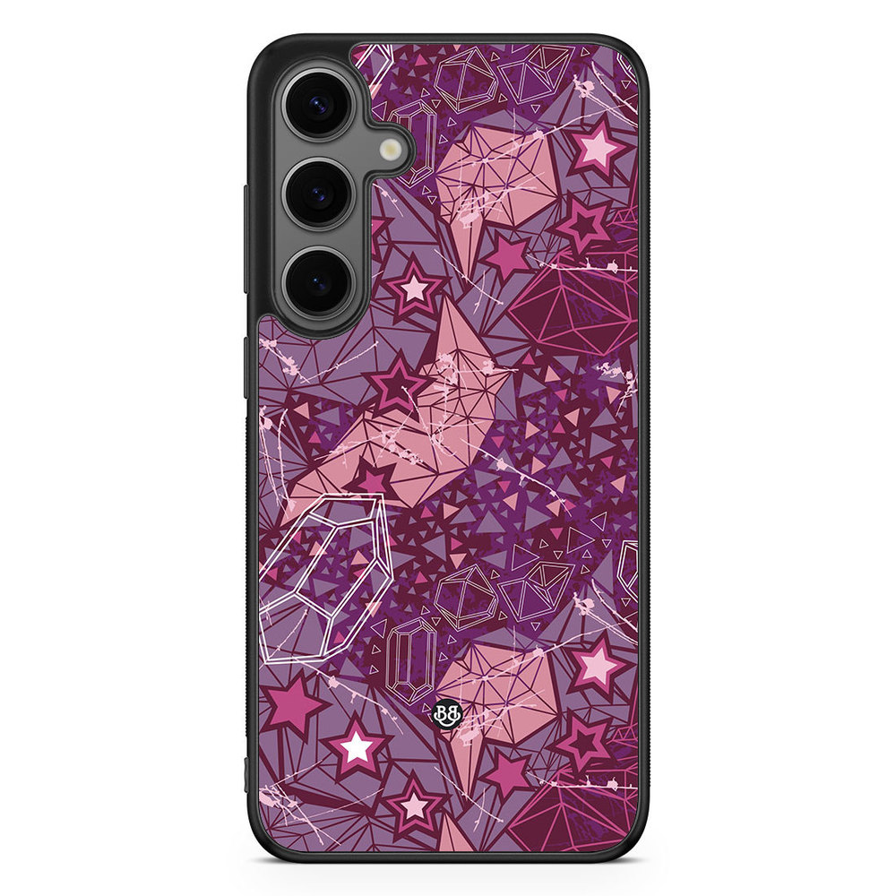 Samsung Galaxy S24 Plus Case - Purple Stars