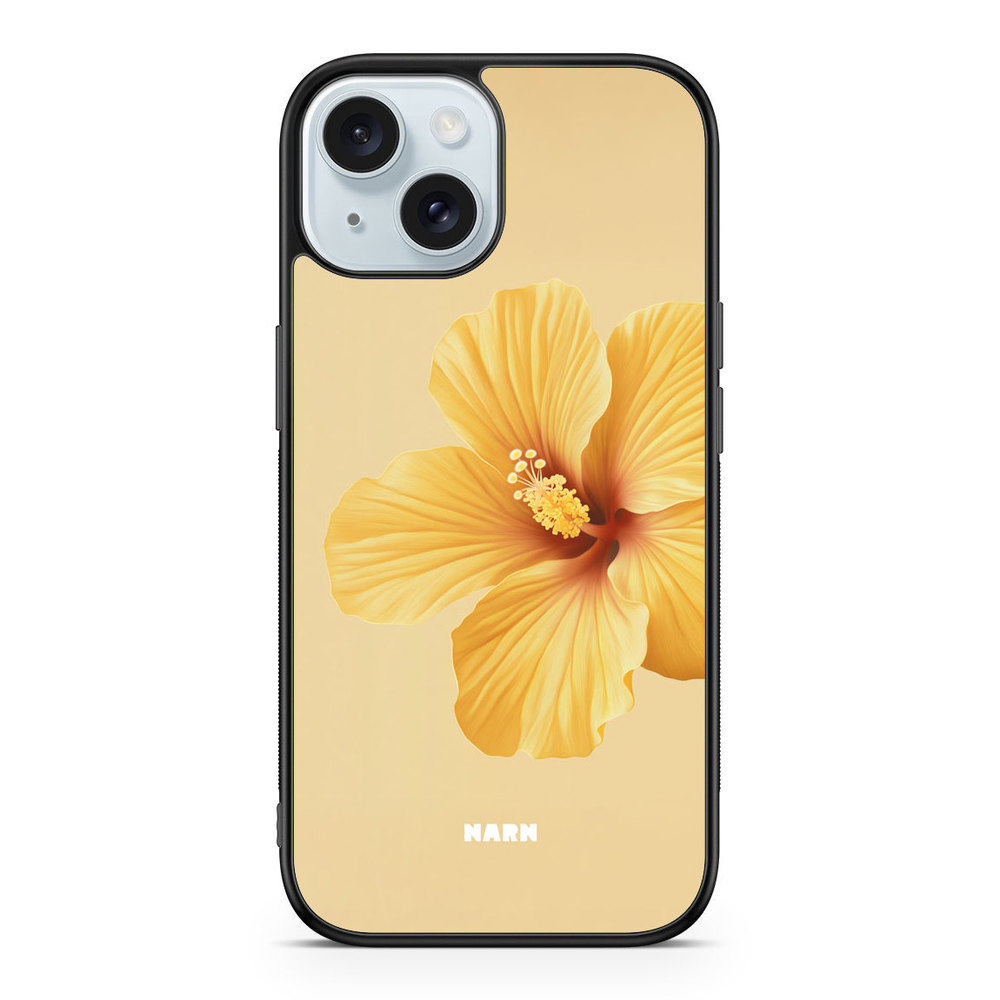 iPhone 15 Case - Hibiscus Era - Lemon