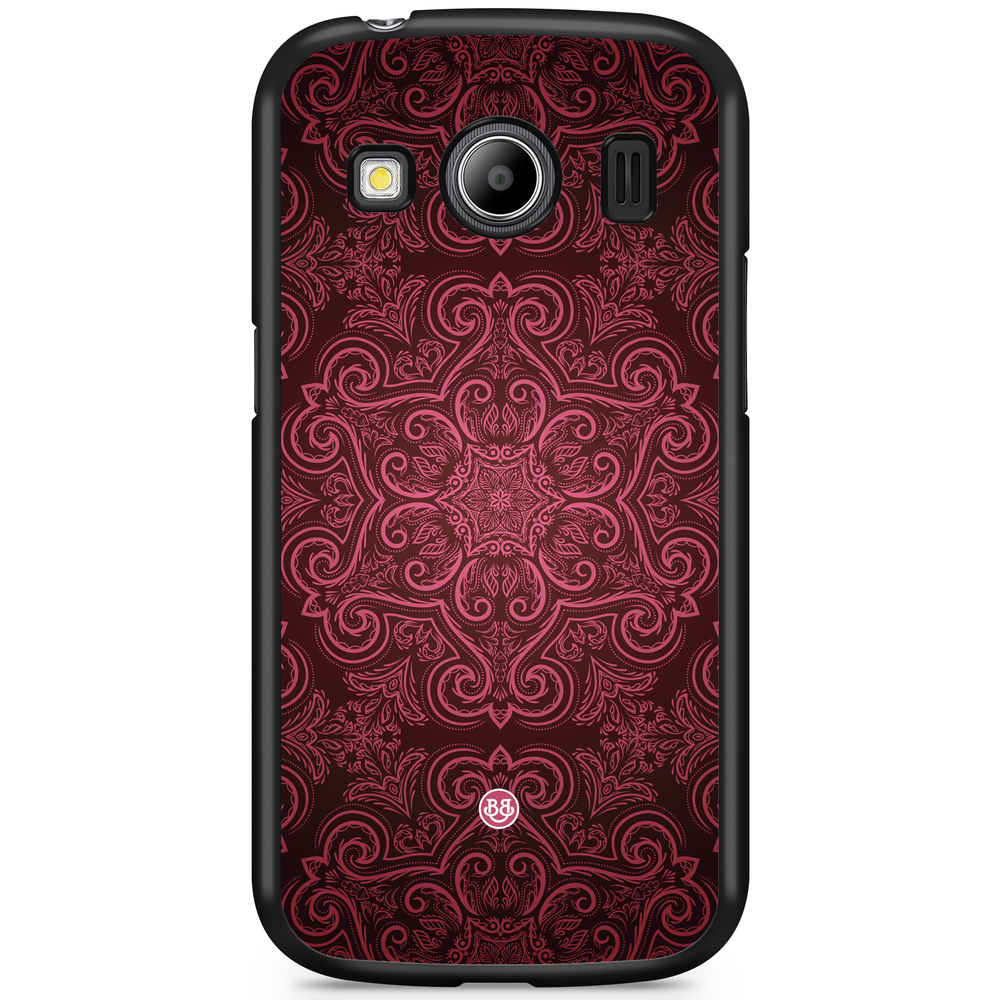 Samsung Galaxy Ace 4 Case - Red Retro Pattern