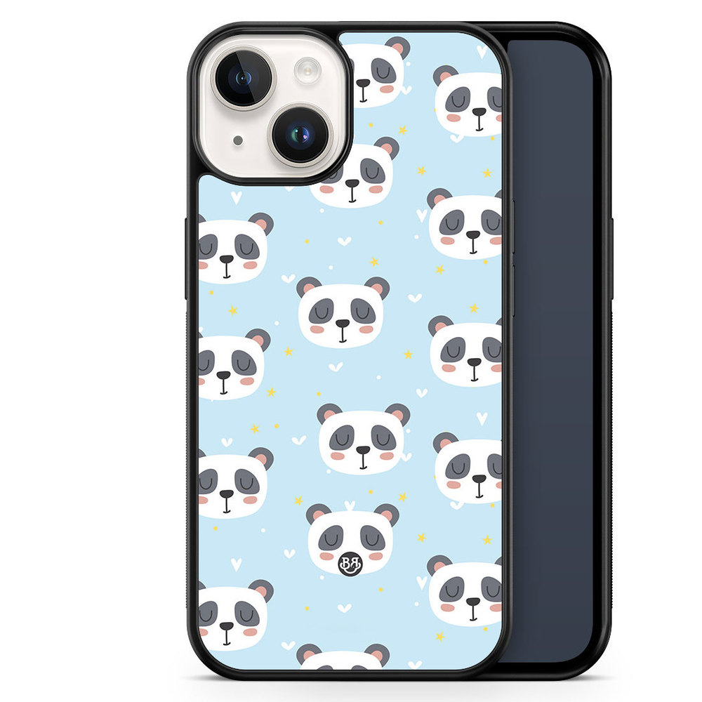 iPhone 14 Case - Panda Pattern