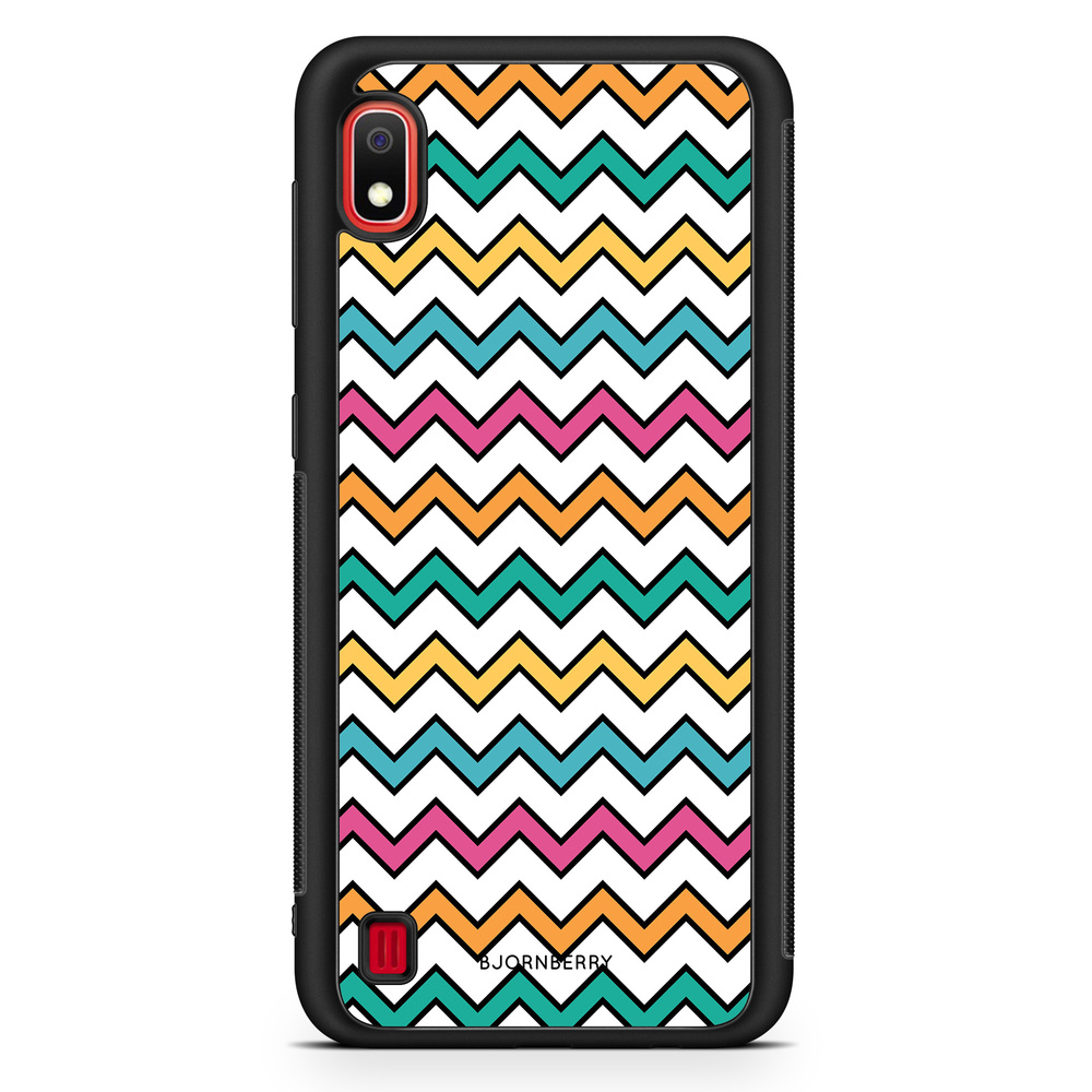 Samsung Galaxy A10 Case - Chevron Pattern