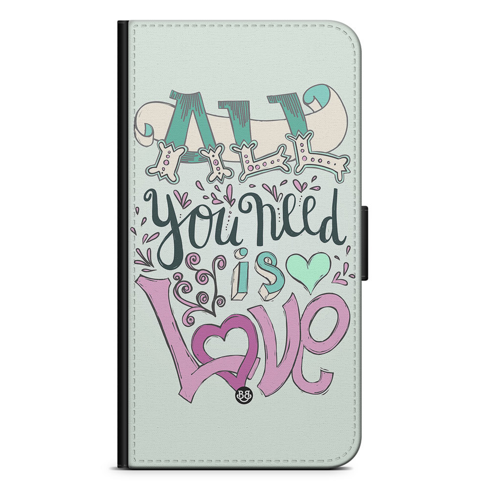 Samsung Galaxy Note 10 Plus Plånboksfodral - All You Need Is Love