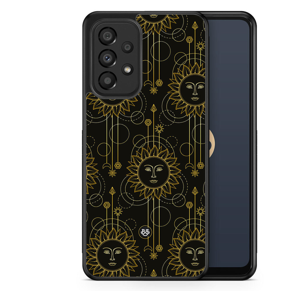 Samsung Galaxy A33 5G Case - Gold Suns
