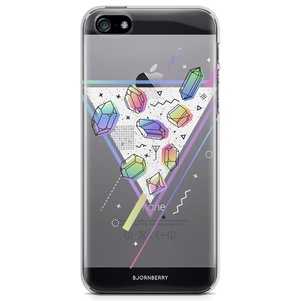 iPhone 5/5S/SE (2016) TPU Case - Space Triangle