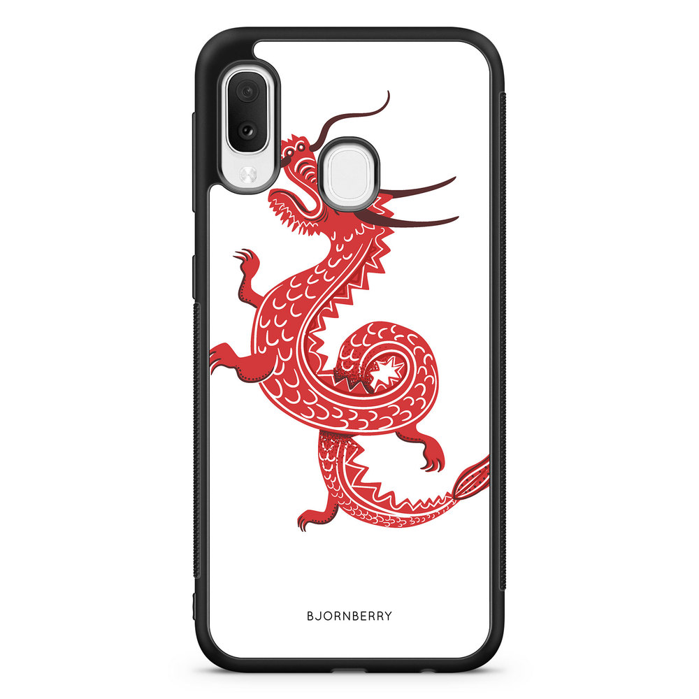 Samsung Galaxy A20e Case - Red Dragon