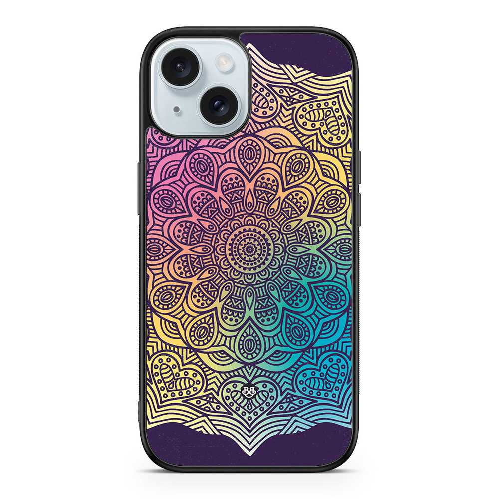 iPhone 15 Case - Color Mandala