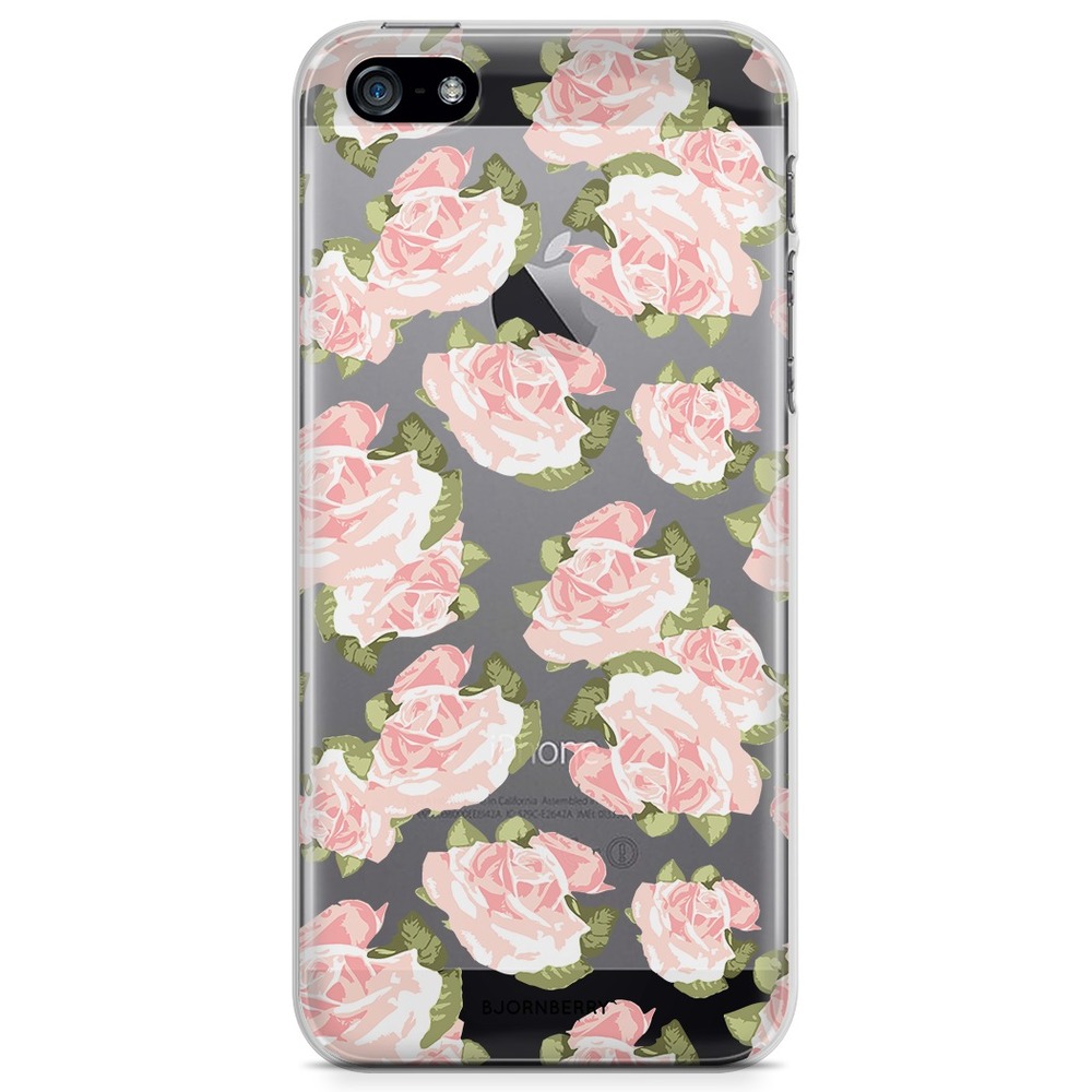iPhone 5/5S/SE (2016) TPU Case - Roses