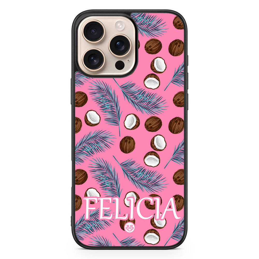 iPhone 16 Pro Max Custom Case - Tropical Name