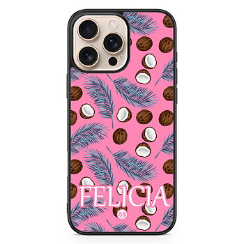 iPhone 16 Pro Max Custom Skal - Tropiskt Namn