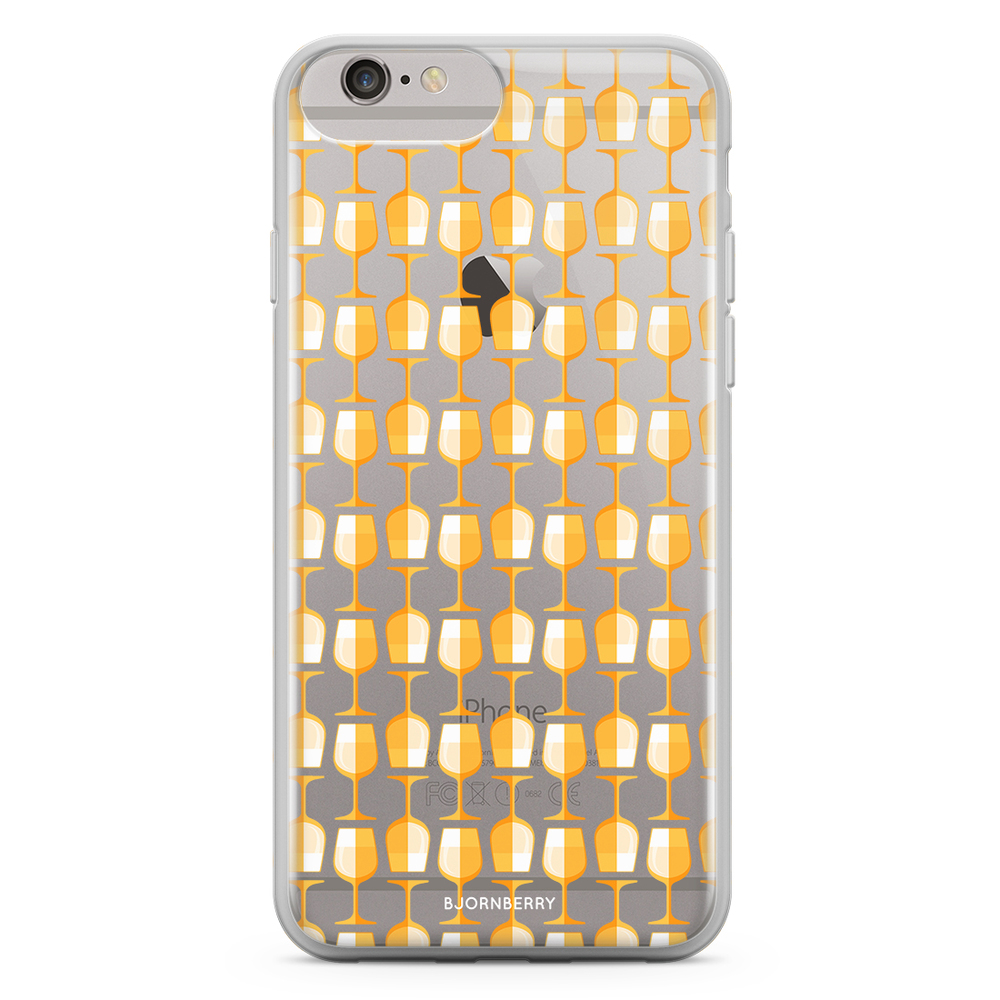 iPhone 6 Plus/6s Plus Fashion Skal - Vinglas