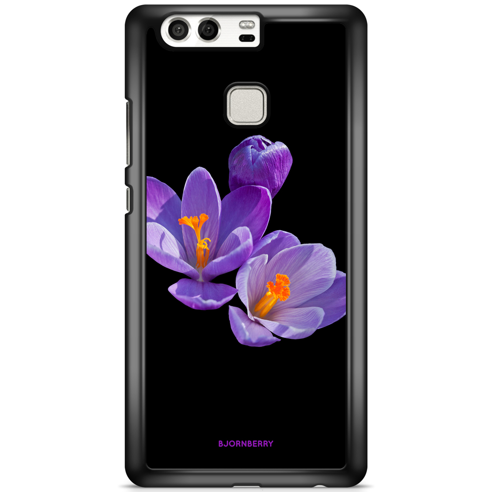 Huawei P9 Case - Purple Flowers