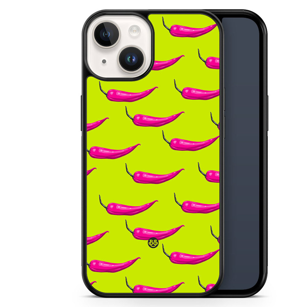 iPhone 14 Case - Chilli Pattern