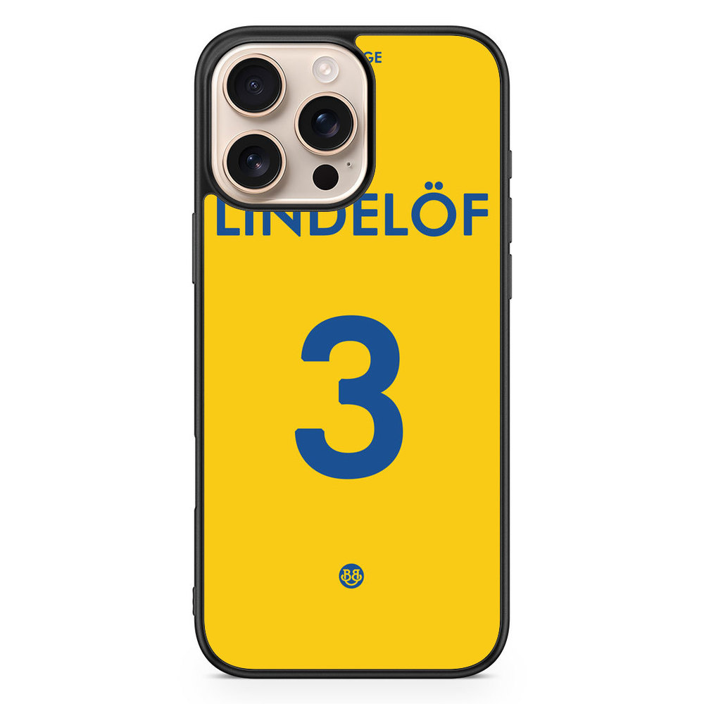 iPhone 16 Pro Max Custom Case - Sverige Namn/Nummer