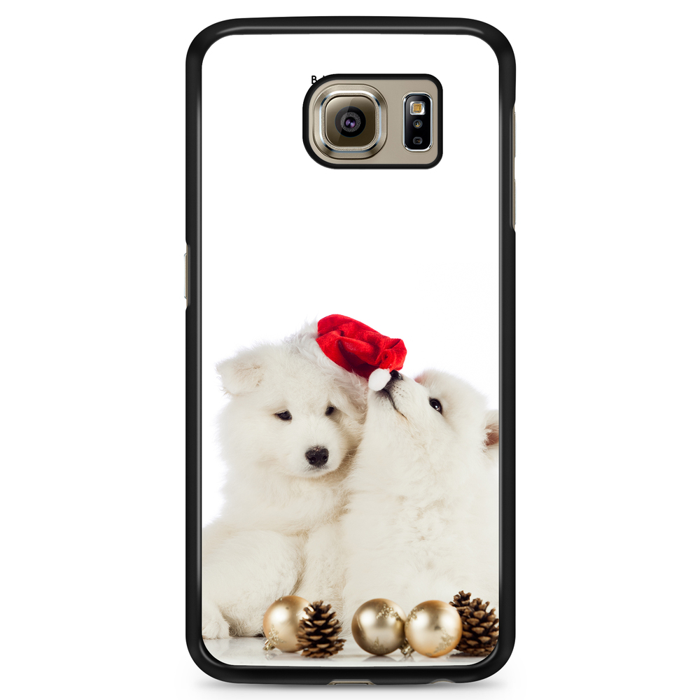 Samsung Galaxy S6 Case - Christmas Dogs