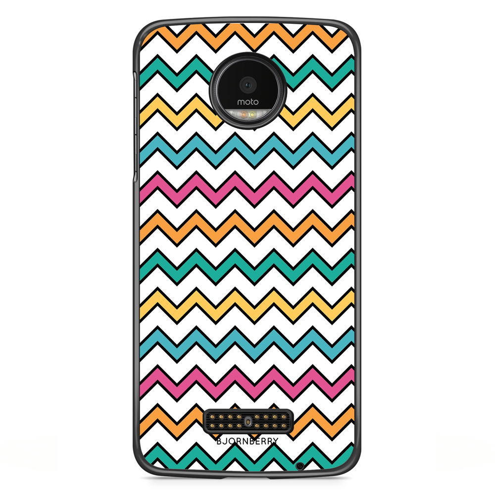 Motorola Moto Z Case - Chevron Pattern