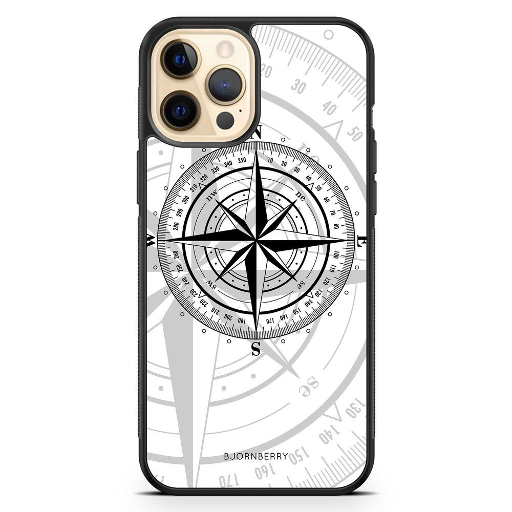 iPhone 12 Pro Max Case - Compass White