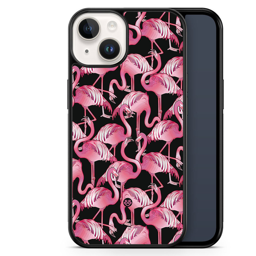 iPhone 14 Case - Flamingos
