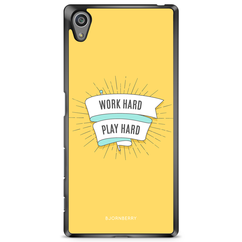 Sony Xperia Z5 Premium Case - Work hard play hard