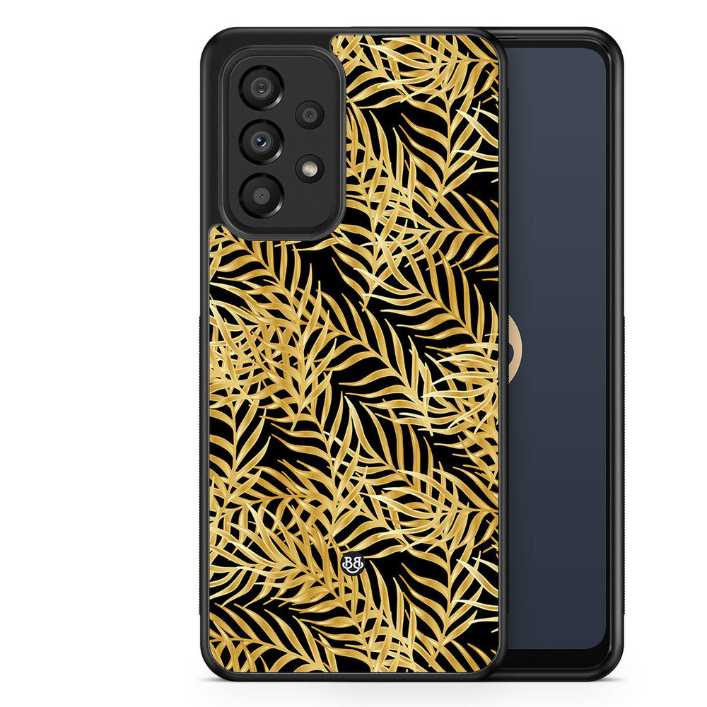 Samsung Galaxy A33 5G Case - Gold Palm