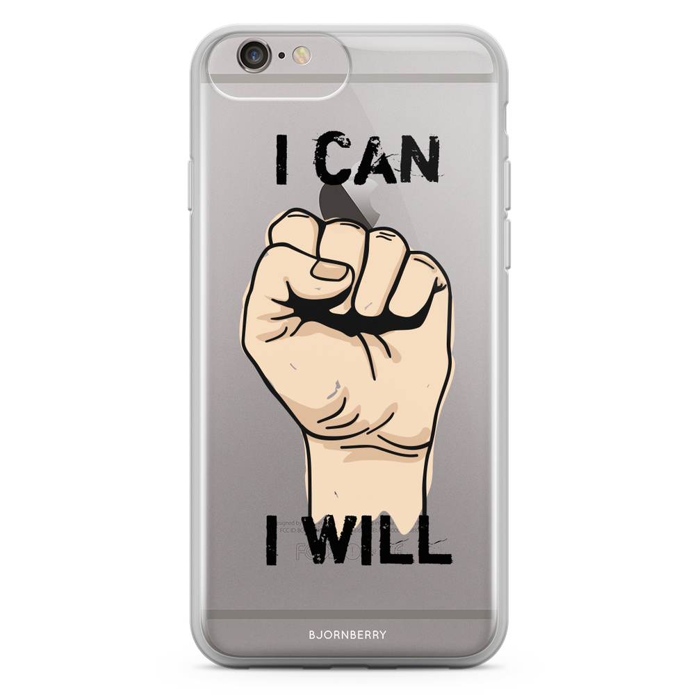 iPhone 6 Plus/6s Plus Fashion Case - I CAN I WILL