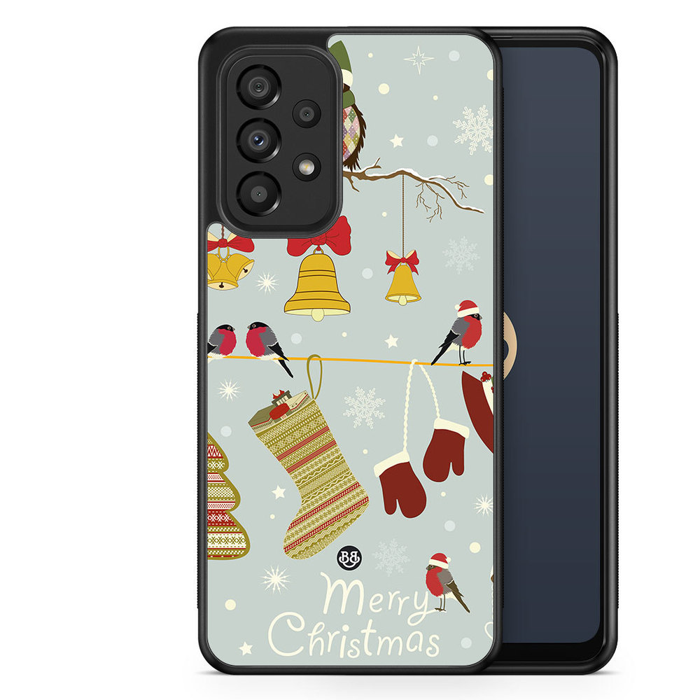 Samsung Galaxy A33 5G Case - Christmas Owls
