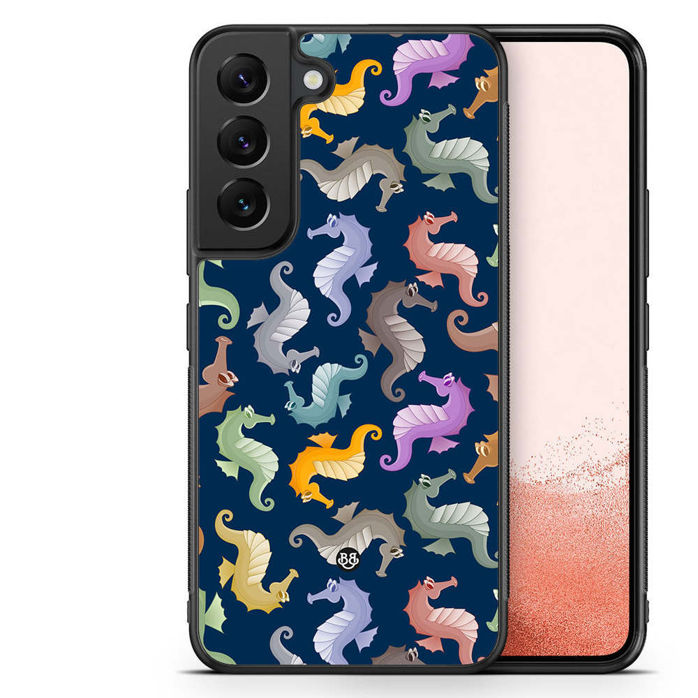 Samsung Galaxy S23 Plus 5G Case - Cartoon Sea-Horse