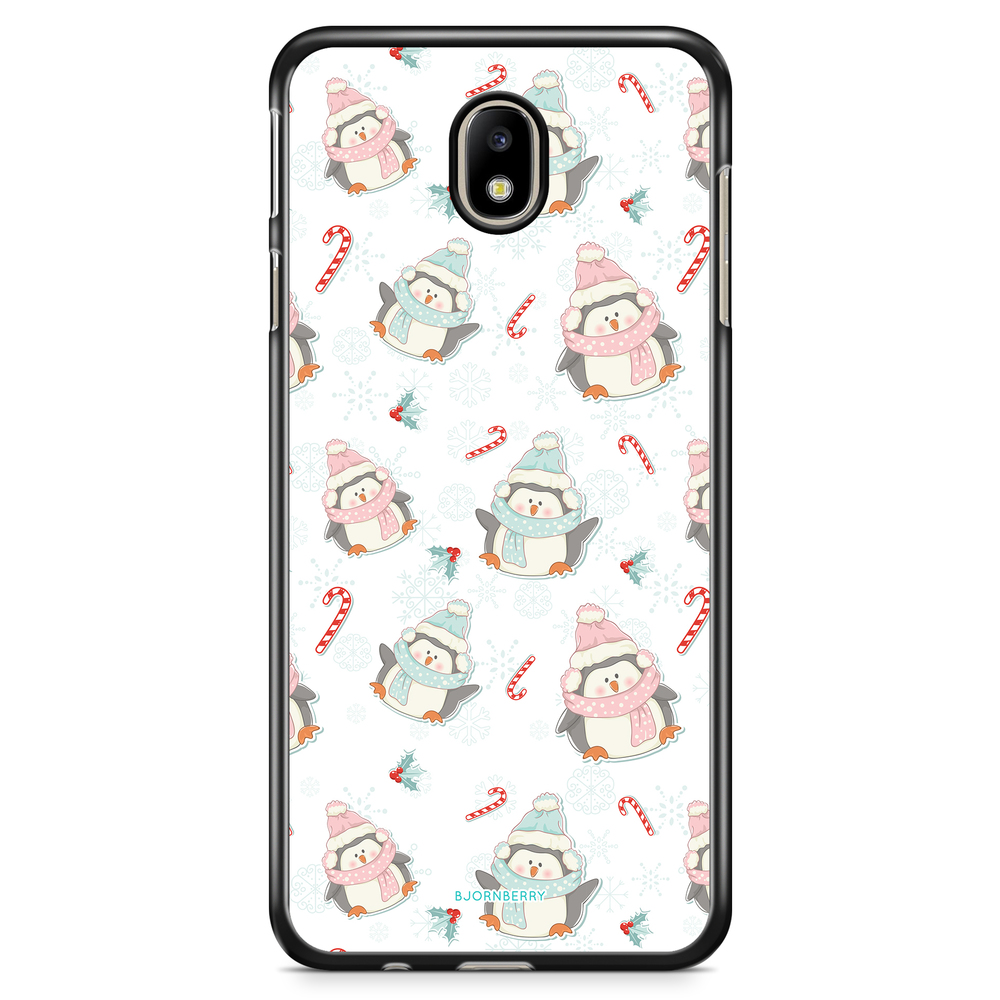 Samsung Galaxy J3 (2017) Case - Christmas Penguins